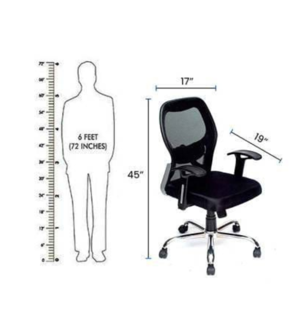 50 Matrix 1 Medium Back Chair