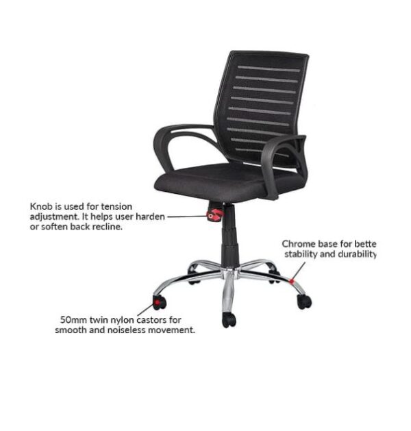8 Boom Mesh Chair
